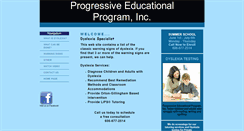 Desktop Screenshot of progressiveeducationalprogram.com